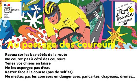 Tour De France 2023 Conseils Aux Spectateurs Mairie De Villaz