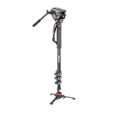 Monopied video fluid cu baza Fluidtech, Manfrotto MVMXPRO500 - eMAG.ro
