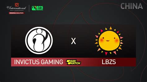 PT BR Invictus Gaming Vs LBZS TI Qualifier CN Losers Bracket