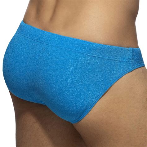 Addicted Slip de Bain Piqué Bleu Roi INDERWEAR