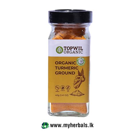 Organic Turmeric Powder - MyHerbals.lk