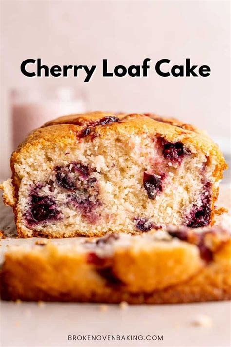 Cherry Loaf Cake Recipe Moist And Delicious