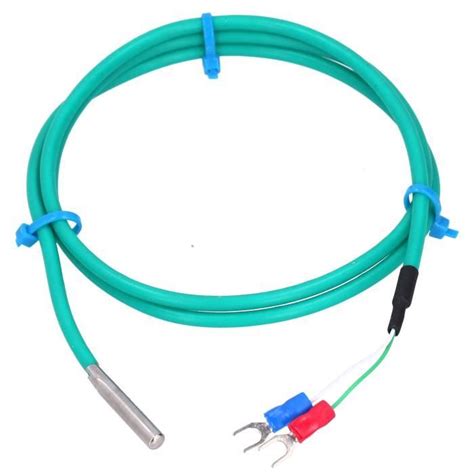 Thermocouple De Sonde Thermocouple De Type K Capteur De Température En Silicone Tanche Cable