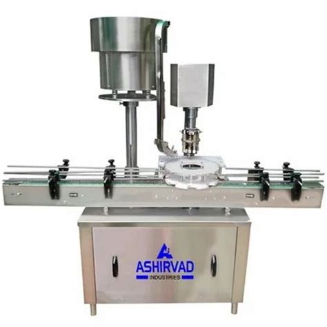 Automatic Ropp Cap Sealing Machine Capacity 40 To 150 Bottles Per