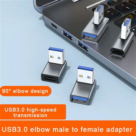 90 Degree Left Right Up Down Angled Usb 30 A Male To Female Extension Connector Eur 331