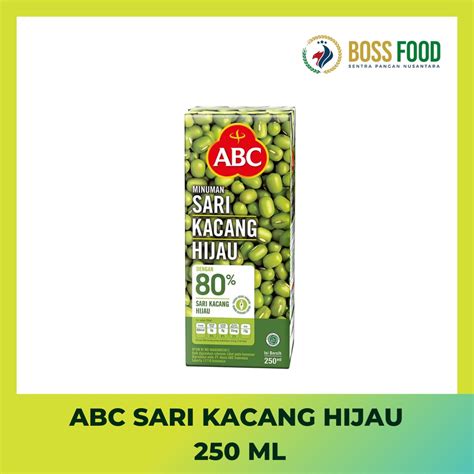 Jual ABC SARI KACANG HIJAU 250 ML Shopee Indonesia