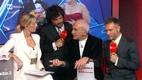 Intervista A Renga E Nek Serata Finale Radio A Sanremo Youtube