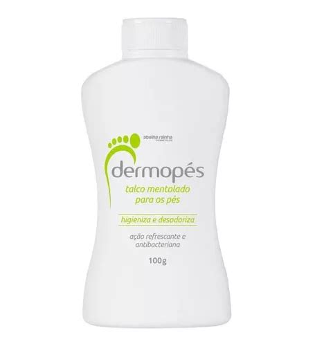 Dermop S Talco Antiss Ptico Para Os P S Mentolado G Mercadolivre