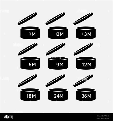 Symbole Cosmétique Pao 12m Banque Dimages Vectorielles Alamy