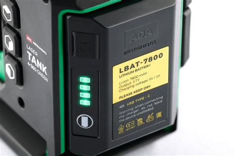 Line laser ADA LaserTANK 4-360 GREEN Basic Edition - ADA Instruments