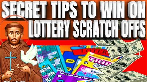 Secret Tips To Win On Lottery Scratch Offs Spiritual Tricks Youtube