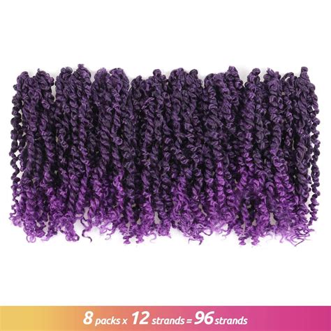 Buy Toyotress Tiana Passion Twist Hair Pre Twisted 6 Inch 8 Packs