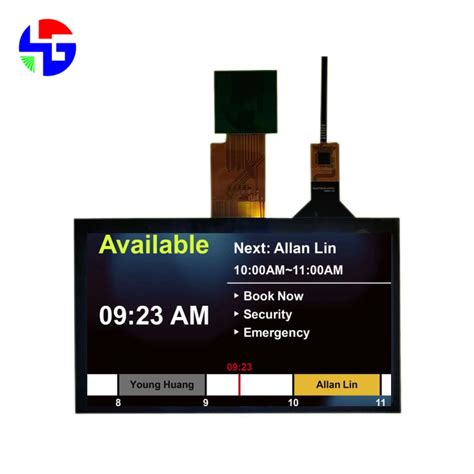 7 0 Inch TFT Display IPS LVDS Interface 1024x600 Touchscreen