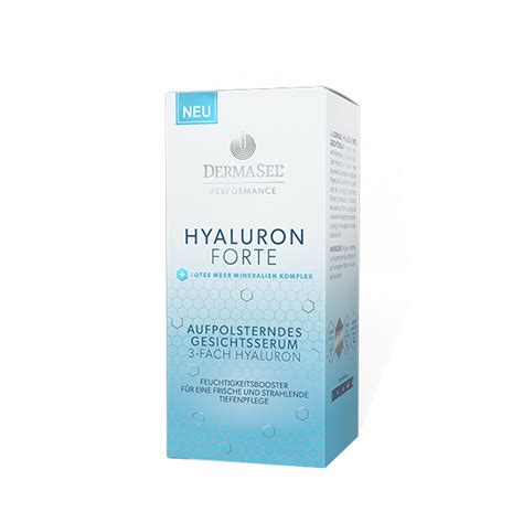 DermaSel Hyaluron Forte Aufpolsterndes Gesichtsserum 30 Ml Shop Apotheke