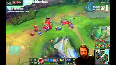 Gripex EU Stream Plays Lee Sin Vs Tahm Kench TOP Full Game Season 6