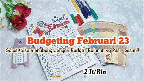 Budgeting Februari Mengatur Keuangan Rumah Tangga Youtube