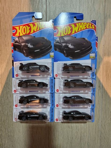 Hot Wheels Porsche 911 GT3 Matte Black Hobbies Toys Toys Games On Carousell