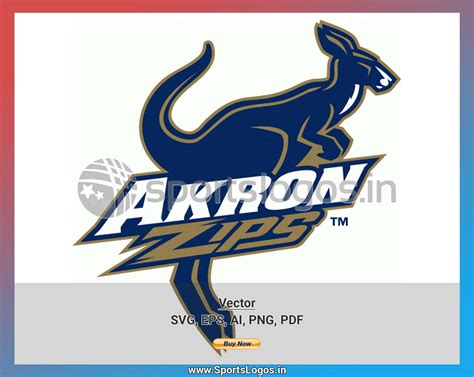 Akron Zips College Sports Vector Svg Logo In Formats Spln