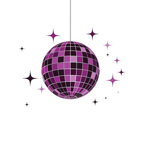 Disco Ball Illustration Vector PNG Images, Disco Ball Vector Icon ...