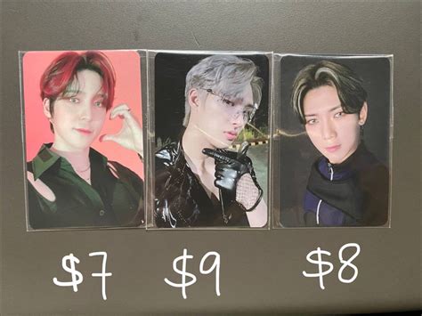 WTS LFB KPOP ATEEZ ZERO FEVER PART 3 MINGI YUNHO YEOSANG PHOTOCARDS