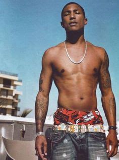 Pharrell Williams Shirtless Vidcaps Naked Male Celebrities