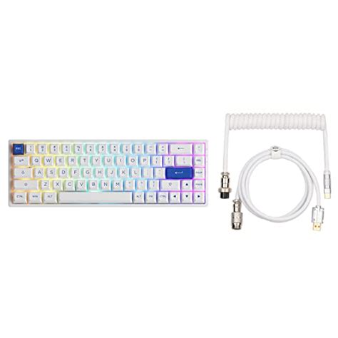 EPOMAKER AKKO 3068B Plus Blue White 65 Hot Swap 2 4Ghz Wireless