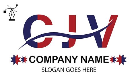 Premium Vector Cjv Letter Logo