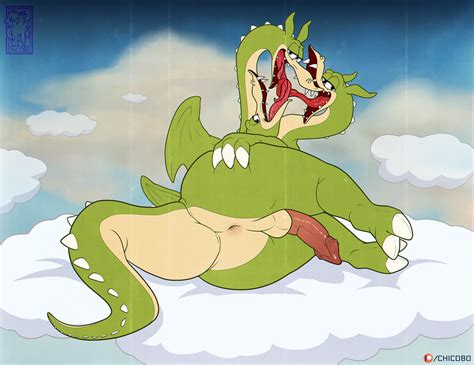 Rule 34 Anthro Anus Ass Balls Big Ass Chicobo Cuphead Game Dragon Grim Matchstick Hydra Male