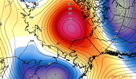 massive historic high pressure zone  bringing freakishly nice