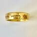 14k Solid Gold Hebrew Ring My Beloved Ani Ledodi Bible Etsy