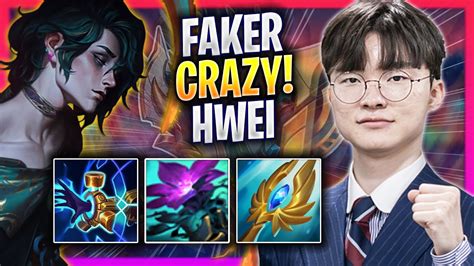 Faker Crazy Game With Hwei T1 Faker Plays Hwei Mid Vs Twisted Fate