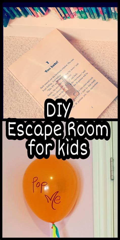 Diy Escape Room For Kids Artofit