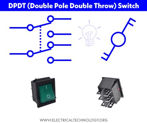 How To Wire Double Pole Double Throw Switch Wiring Dpdt