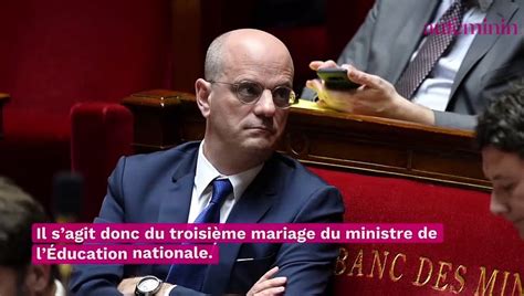 Jean Michel Blanquer Sest Mari Avec La Journaliste Anna Cabana