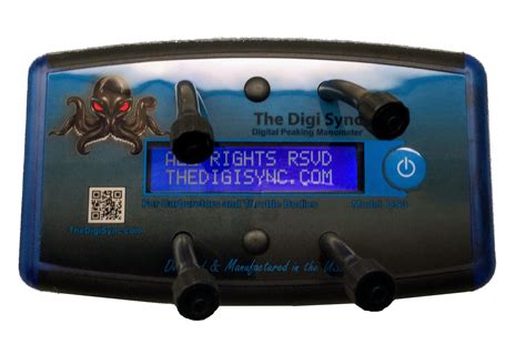 4 CHANNEL The Digi Sync Digital Throttle Body Sync Tool Digital