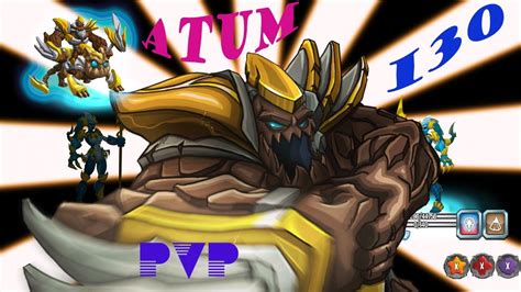 Monster Legends General Atum Level Combat Pvp Review Youtube