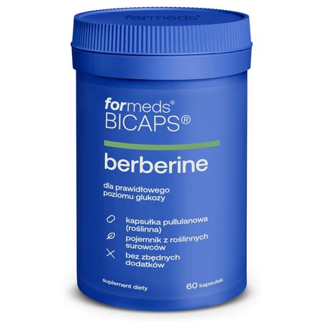 Berberyna Berberine Hcl Kapsu Ek Bicaps Formeds Biodly