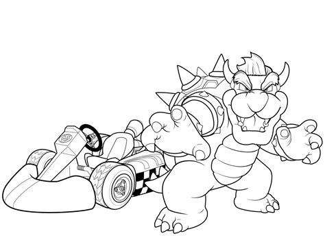 Bowser Coloring Pages Best Coloring Pages For Kids