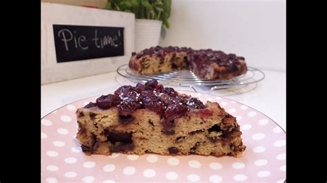 GLUTEN FREE CHOCO PIE WITH CHERRIES Bezglutenska čokoladna pita s