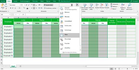 Plantilla De Control Horario Paso A Paso Control Laboral