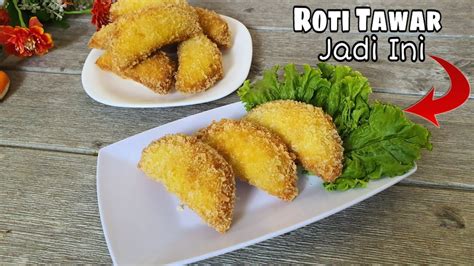 Cara Membuat Roti Goreng Isi Sayuran Adonan Kue