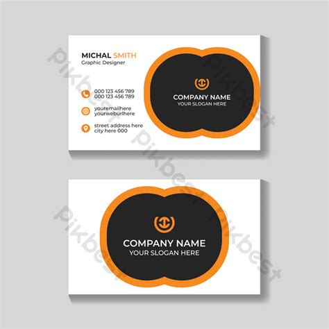 Minimalist Business Card Template | EPS Free Download - Pikbest