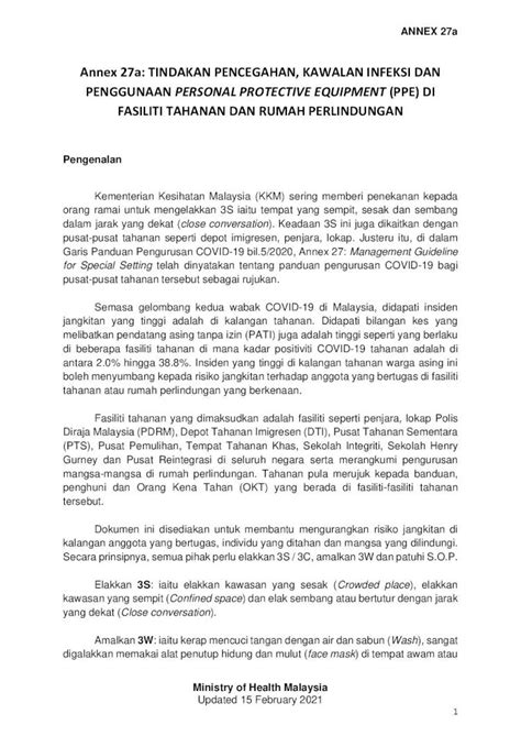 PDF Annex 27a TINDAKAN PENCEGAHAN KAWALAN INFEKSI DAN 2021 3