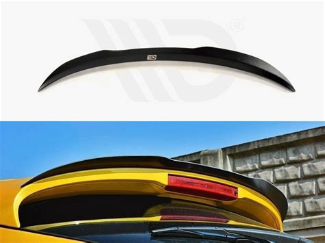 Maxton Design SPOILER EXTENSION RENAULT MEGANE MK3 RS Trophy RE ME 3 RS