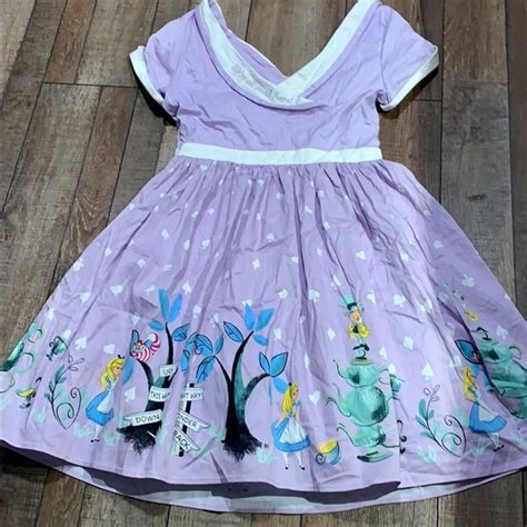 Disney Dresses Disney Alice In Wonderland Dress Nwt Hot Topic Poshmark