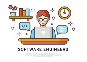 Software Engineer Vector Art, Icons, and Graphics for Free Download