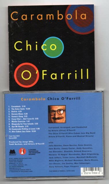 Carambola By Chico O Farrill Cd For Sale Online Ebay