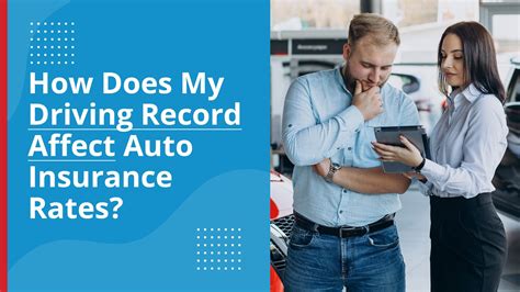 Understand How Driving Record Affects Auto Insurance Rates