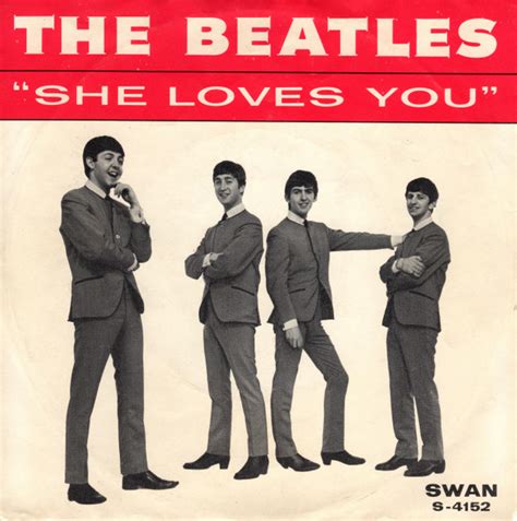 The Beatles She Loves You Vinyl Monarch Pressing Black Labels