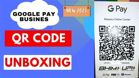 Google Pay QR Code Kit Unboxing GPay QR Code Unboxing Video GPAY